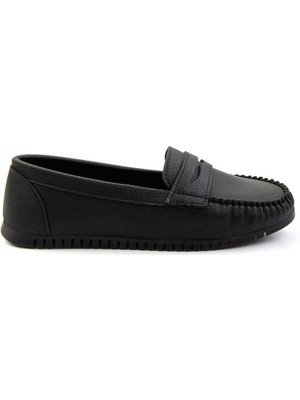 Siyah  Kadın Loafer Ayakkabı K01542010909