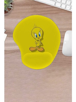 Karmat Damla, Sarı,  Çizgi Film Mousepad, Oyuncular Için Bilgisayar Faresi Pedi, Aksesuarı