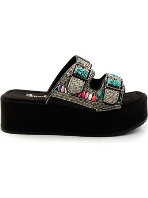 Siyah  Kadın Terlik K04823121087