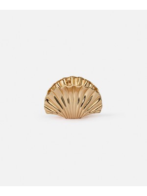 İstiridye formlu metal saç aksesuarı IS1250076014265