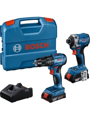 Bosch Gdr 18V-215 + Gsb 185-LI Kombi Set 2X2,0AH