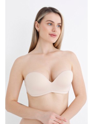 Askısız Straplez Destekli Sütyen
