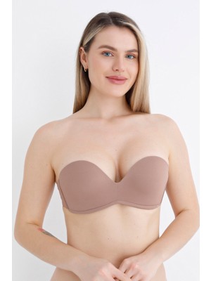 Askısız Straplez Destekli Sütyen