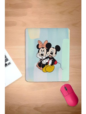 Karmat Dikdörtgen,  Çizgi Film,  Desenli Mousepad, Bilgisayar Faresi Pedi