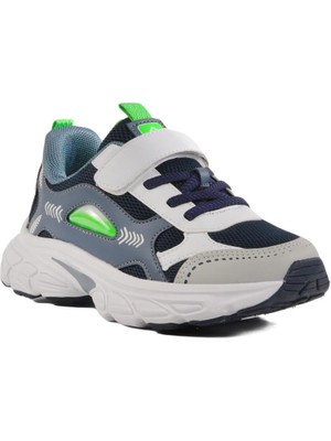 1866 F Lacivert-Indigo Hafif Esnek Çocuk Spor Ayakkabı