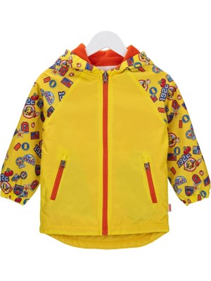 HARIBO Sarı Mont Uzun Kol Erkek Çocuklar İçin Yumuşak Polar Kaplama ile Günlük Kullanım