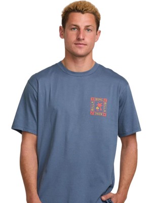Billabong Window Premium Ss Erkek Mavi Tişört