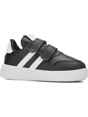 Nstil Günlük Kız Erkek Çocuk Spor Ayakkabı Sneaker Cırtlı Çift Şeritli Rahat Hafif  ZL001
