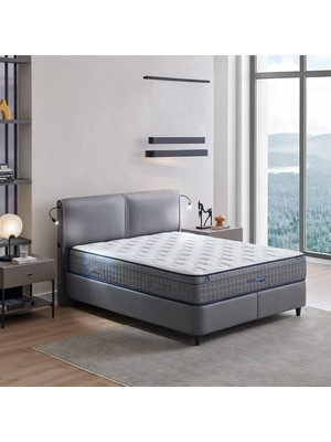 Yataş Adapt Rest 3'lü Yatak, Baza, Başlık Set - Gri