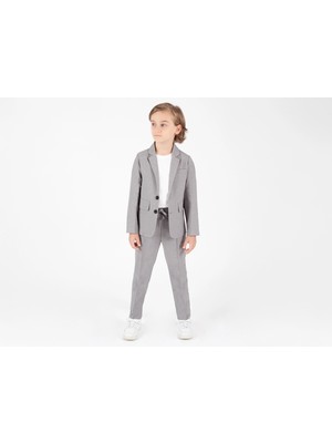 Tişörtlü Ceketli Takım Elbise 2852