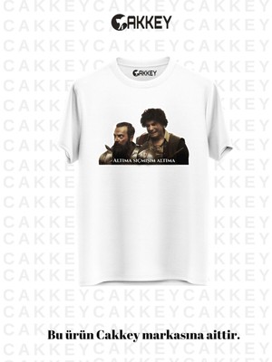 Cakkey Trend Prens Dizisi Komik Replik Baskılı Oversize Rahat Kalıp T-Shirt