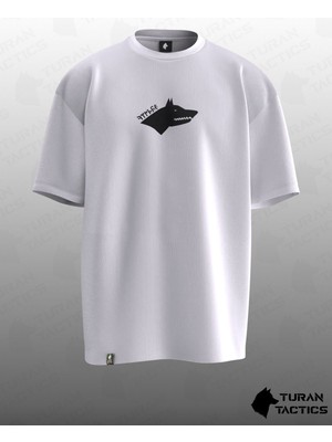 Cakkey Göktürk  Tasarımlı Oversıze Unısex T-Shırt