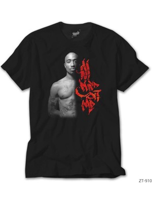 Cakkey Tupac All Eyes On Me Siyah Tişört