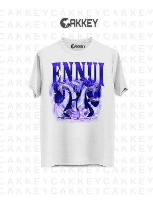 Unisex Ters Yüz Karakterler Baskılı Oversize T-Shirt