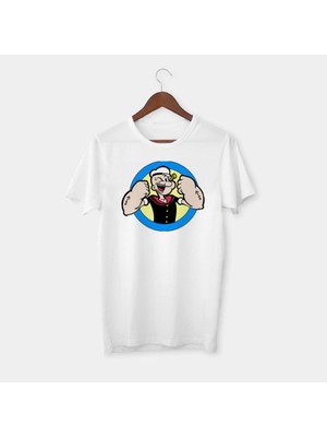Cakkey Temel-Reis-Popeye Baskili Tişört