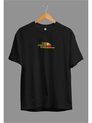 Cakkey Oversize The Fame One Piece The Pirate King Tasarım Baskılı Tişört