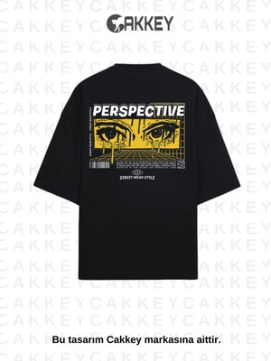 Cakkey Oversize Baskılı T-Shirt