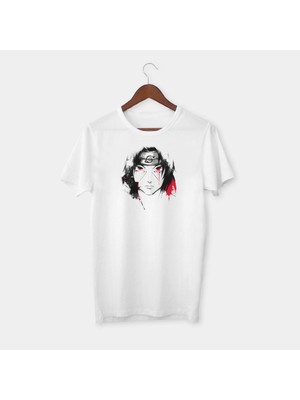 Cakkey Naruto Itachı Uchıha Baskılı Tişört