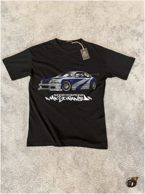 Cakkey Need For Speed Most Wanted Bmw M3 E46 Gtr Dijital Baskılı T-Shirt