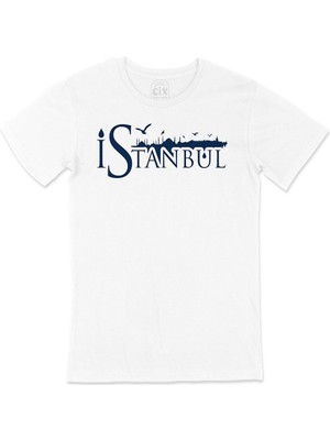 Cakkey Istanbul Yazılı Tişört