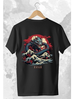 Cakkey Oversize Dragon Japon T-Shirt