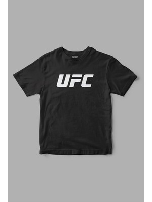 Cakkey Ufc Logo Baskılı Tişört