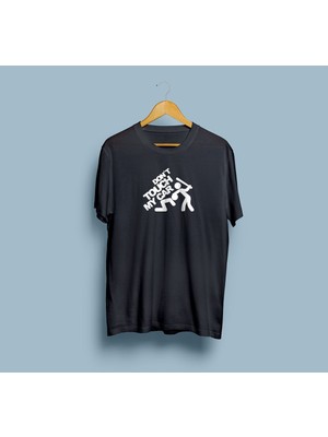 Bahriyeli Collection Oversize Don't Touch My Car (Arabama Dokunma) Tasarımlı Unisex T-Shirt