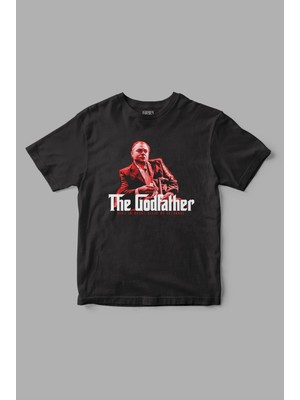 Cakkey Istanbul'un Sefiri Süleyman Çakır Kurtlar Vadisi "the Godfather" Baskılı Tişört