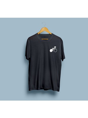 Bahriyeli Collection Oversize Olimpiyat Oyunları Bisiklet Logolu Unisex T-Shirt