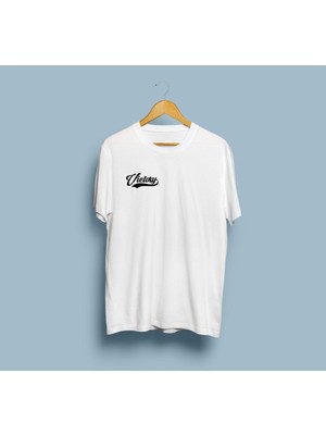 Bahriyeli Collection Oversize Victory Yazılı Unisex T-Shirt