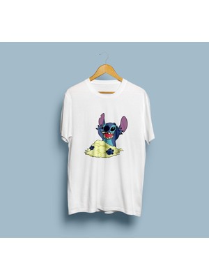 Bahriyeli Collection Oversize Stitch / Stiç Tasarım Unisex T-Shirt