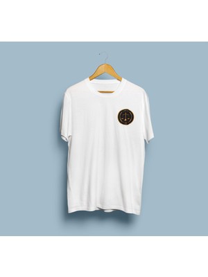 Bahriyeli Collection Oversize Avukat / Lawyer Cep Logo Tasarım Unisex T-Shirt