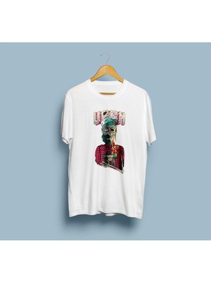 Bahriyeli Collection Overize Ölene Kadar Paten Urgh Tasarım Unisex T-Shirt