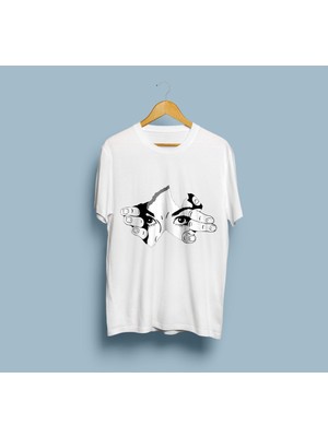 Bahriyeli Collection Oversize Dreamer Baskılı Tasarım T-Shirt