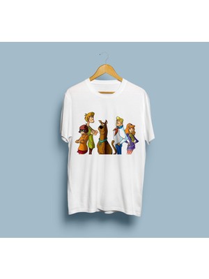 Bahriyeli Collection Oversize Scooby Doo Karakterleri Tasarım T-Shirt