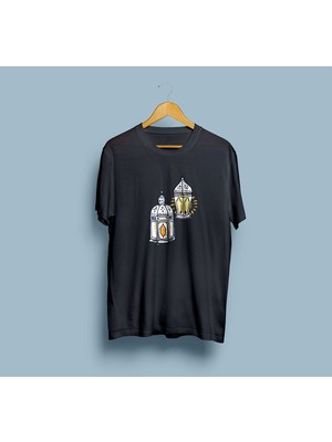 Bahriyeli Collection Oversize Ramazan ve Bayramı 2. Tasarım Unisex T-Shirt