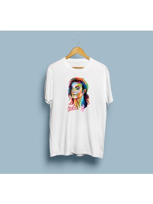 Bahriyeli Collection Oversize Michael Jackson Tasarım Unisex T-Shirt