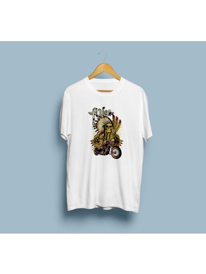 Bahriyeli Collection Oversize Rider / Motorcu Tasarım Unisex T-Shirt