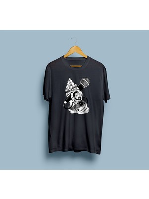Bahriyeli Collection Oversize Hip Hop Icon Tasarım Unisex T-Shirt