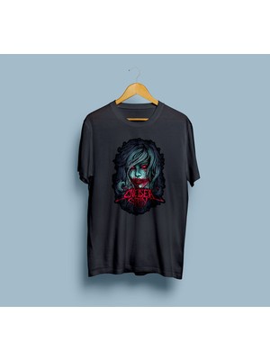 Bahriyeli Collection Oversize Chelseaa Grin Tasarım Unisex T-Shirt