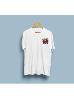 Bahriyeli Collection Oversize Scream Sticker Baskılı Unisex T-Shirt