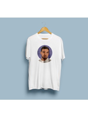 Bahriyeli Collection Oversize Drake Tasarım 2 Unisex T-Shirt