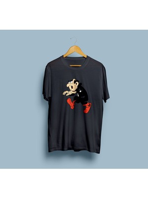 Bahriyeli Collection Oversize Gargamel Tasarım Unisex T-Shirt