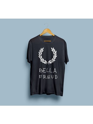 Bahriyeli Collection Oversize Bella Freud Tasarım Unisex T-Shirt