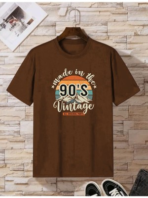 Cakkey 90's Baskılı Oversize T-Shirt