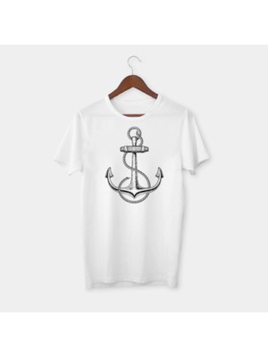 Cakkey Denizci Çapa Tasarımlı Tişört #3