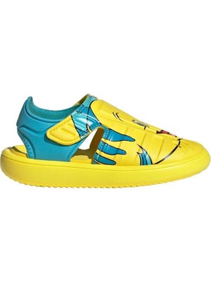 adidas Çocuklar İçin Sarı WATER SANDAL FLOUNDER C IH1231 Sandalet Hafif Yapı ve Ekstra Konfor