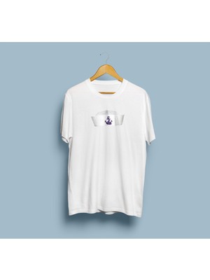 Bahriyeli Collection Oversize Denizci Şapkası Tasarım Unisex T-Shirt