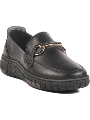 Ayakmod Voyager Z078 Z Anatomik Taban Kadın Siyah Günlük Ayakkabı