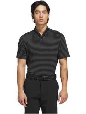 Adidas Erkek  Siyah  Polo T-Shirt Ult Strıpe Polo JF4891